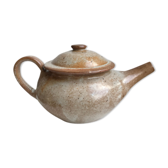 Artisanal sandstone teapot 70s
