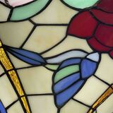 Tiffany-style glass pendant light