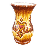 Paul Fouillen Quimper ceramic vase