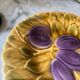 Set of 6 Sarreguemines dessert plates