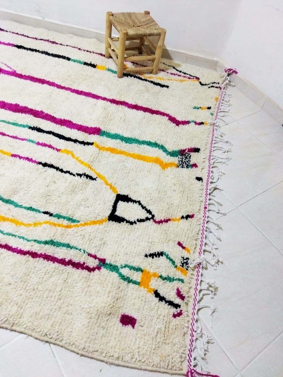 tapis berbere marocain 300x205cm