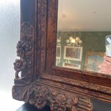 Old beveled mirror