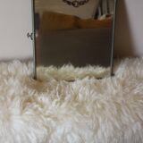 Large barber mirror with chain