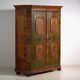 Armoire ancienne peinte en bois de pin – Austrie, 1831
