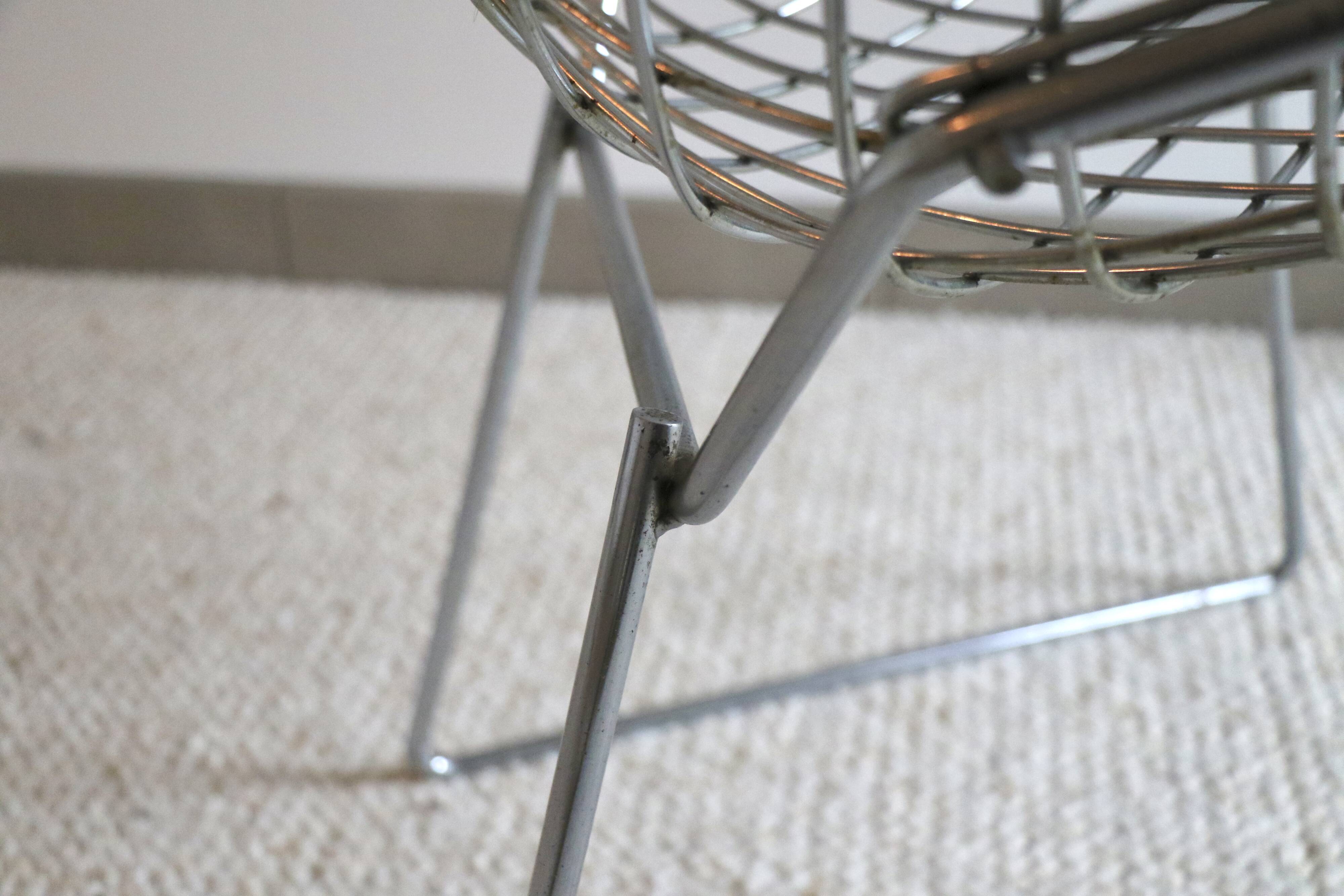 Harry Bertoia Diamond armchair, Knoll edition
