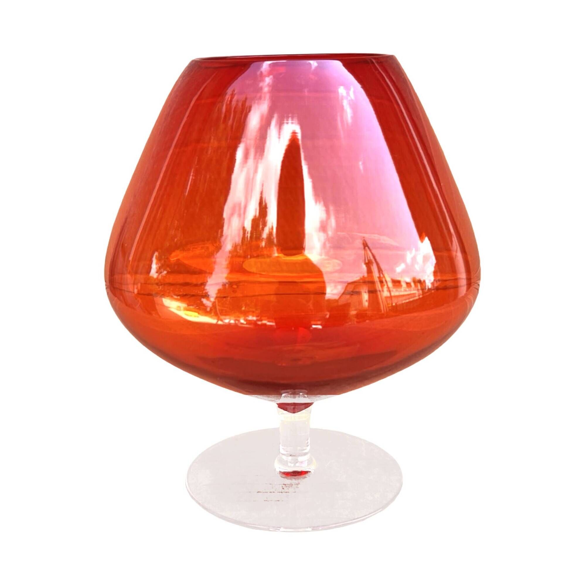 Large cup vase HSG Ząbkowice designed by Ludwik Fiedorowicz Poland 1970s