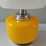 Italian glass table lamp, 70s