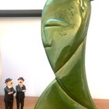 Modernist Art Deco vase signed and numbered