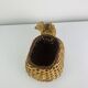 Panier lapin en osier, vintage