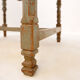 Side table with 2 drawers in patinated wood - 20th century