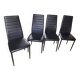 Faux leather chair