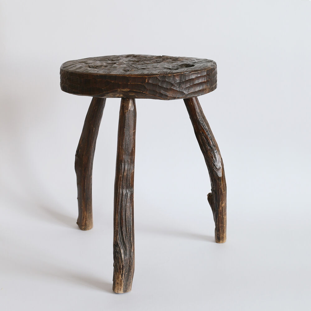 Tabouret brutaliste