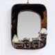 vintage ceramic mirror