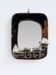 vintage ceramic mirror