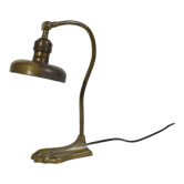 Art Nouveau bronze lamp
