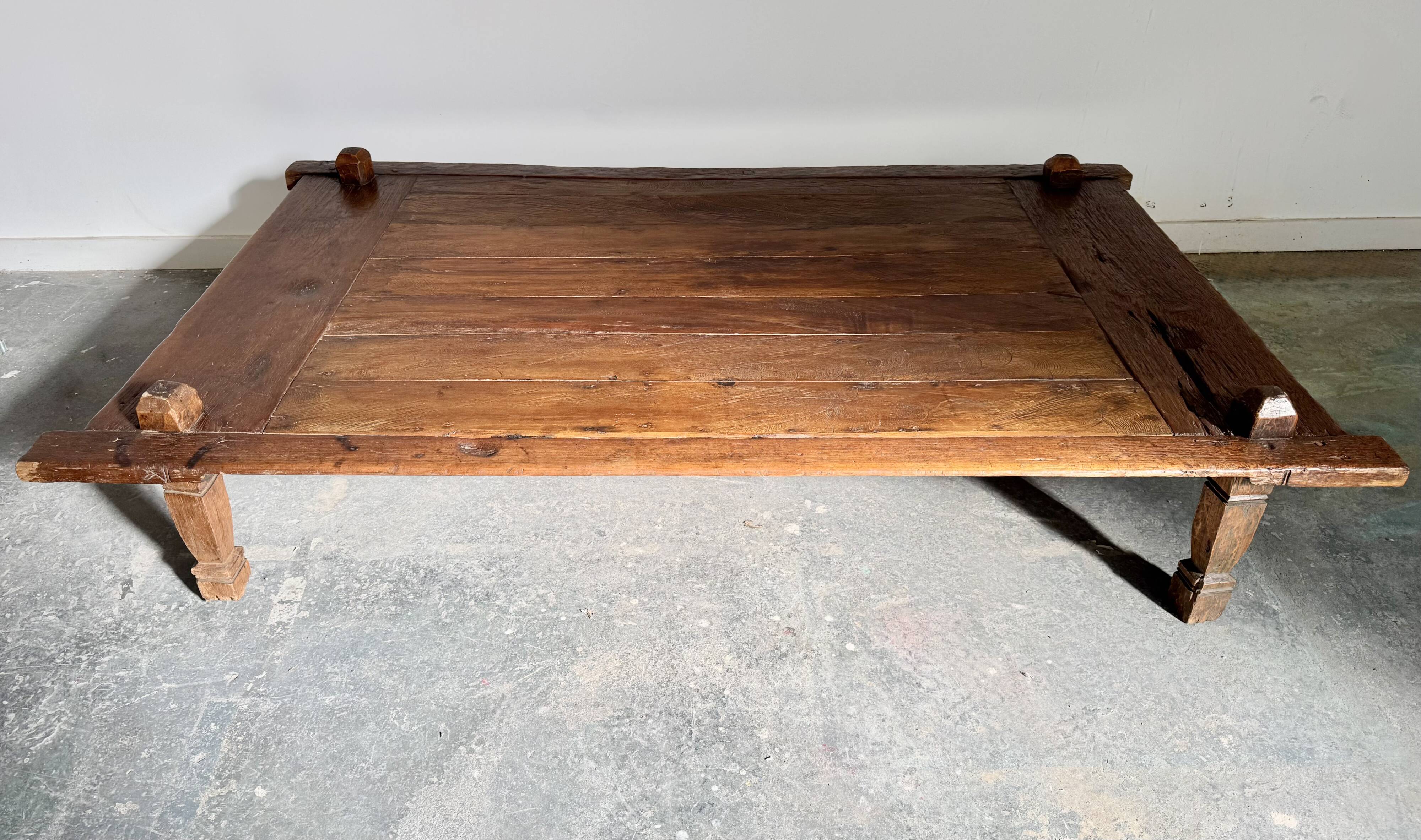 Large Antique Indonesian Coffee Table