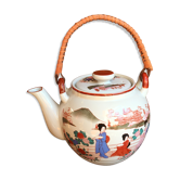 Théière en céramique motif