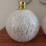 Pair of white wall lights