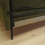 Green sofa, Italian design, 1960s, production: Italy