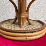 Vintage rattan lamp