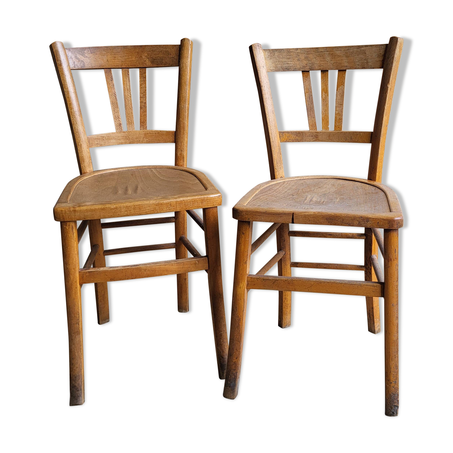 2 bistro chairs