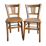 2 bistro chairs