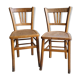 2 bistro chairs
