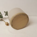 Sandstone pot with lid