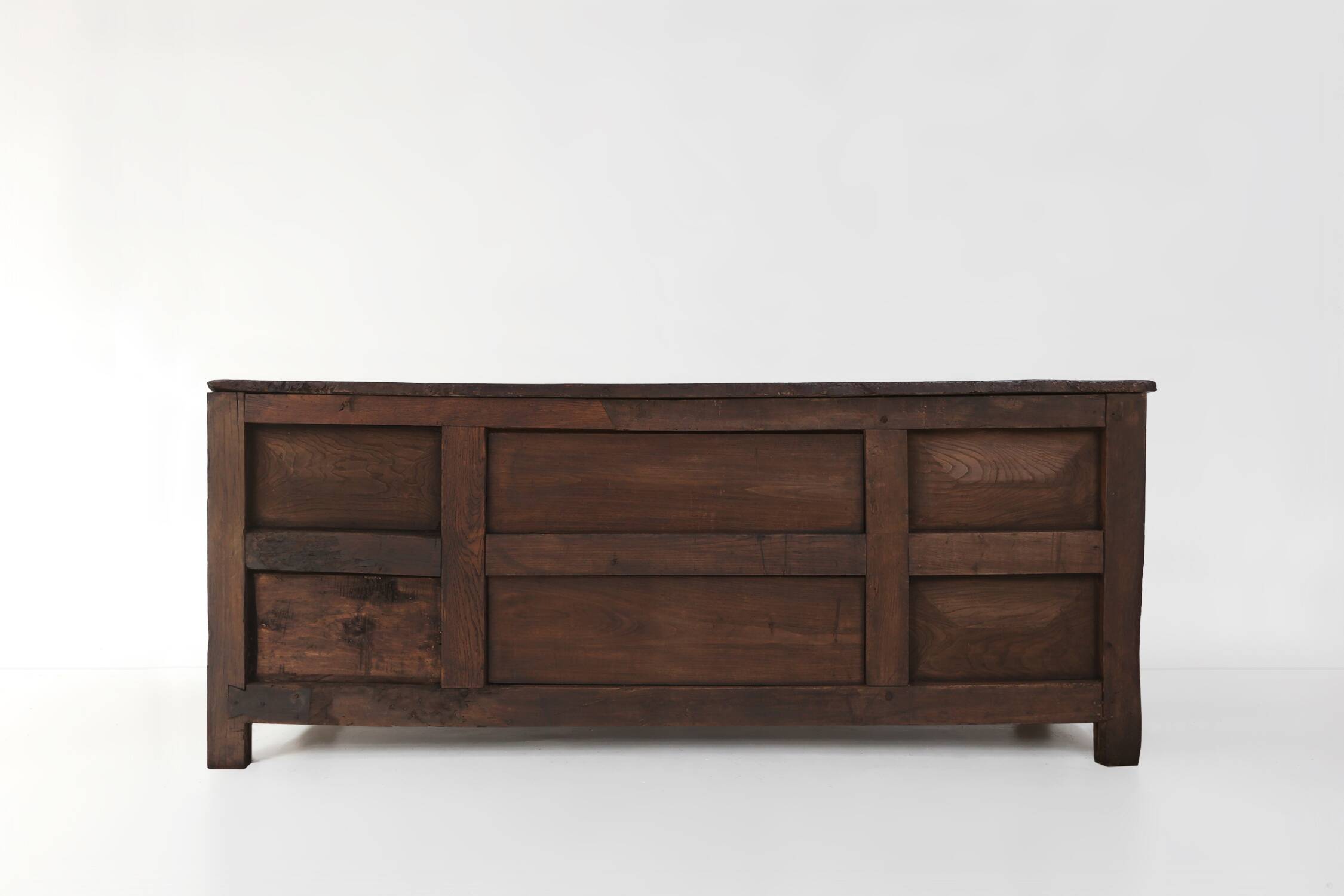 Buffet géométrique français unique du 16ème siècle en chêne