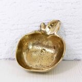 Apple bronze trinket bowl 1960