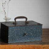 Blue metal case