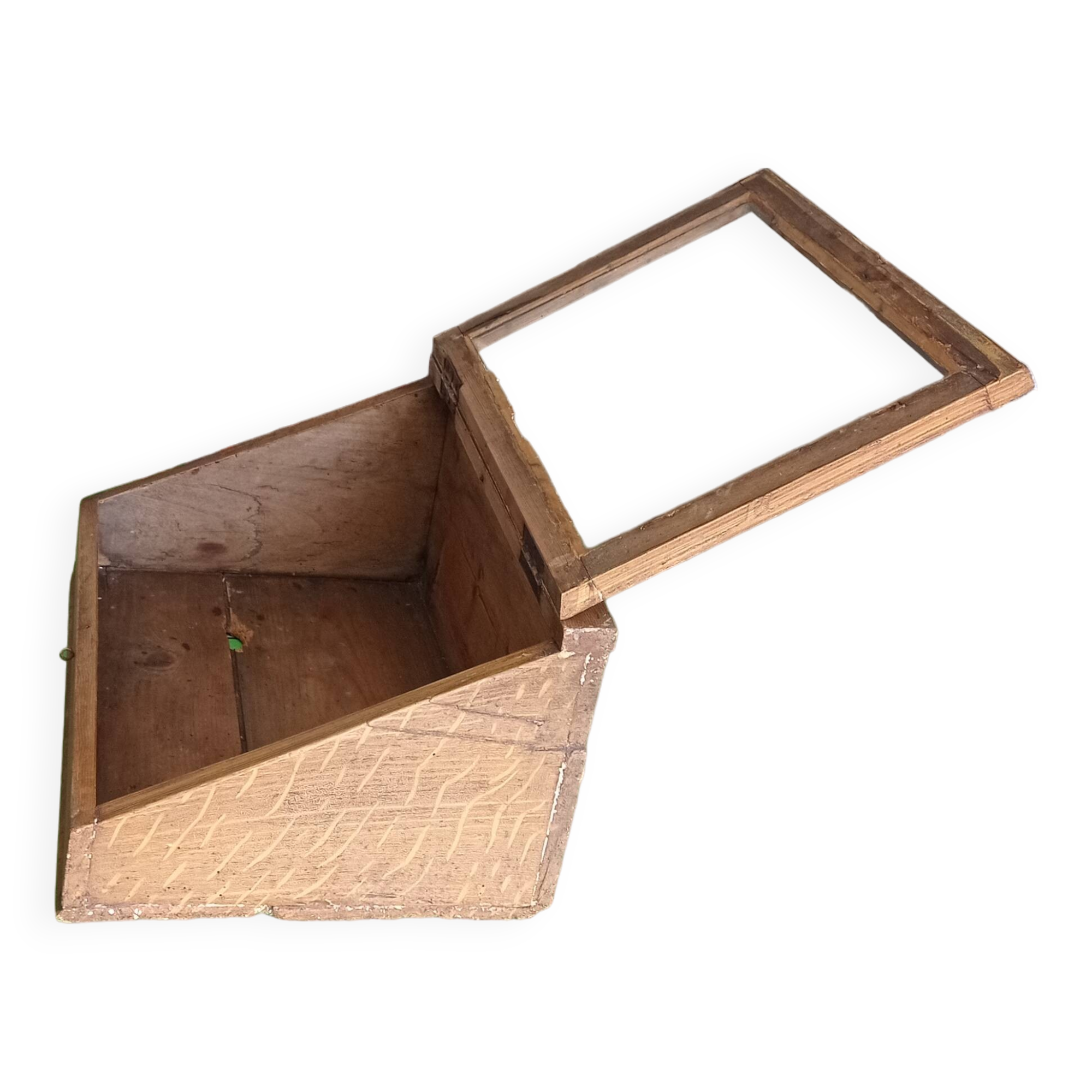 Old vintage display case