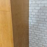 Vintage oak veneered wardrobe 1960