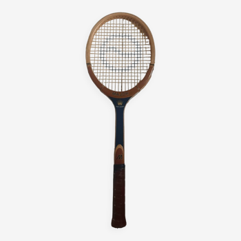 Raquette de tennis Major en bois vintage