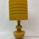 Mid-century glass table lamp by de Rupel , 1970's Belgium