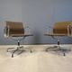 Pair of vintage Eames for Herman Miller EA108 alu range office/desk chairs, 1980