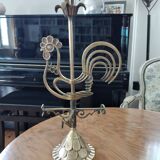 Max Le Verrier rooster candle holder