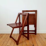 Pair of Aldo Jacober folding chairs