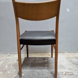 4 Scandinavian teak chairs