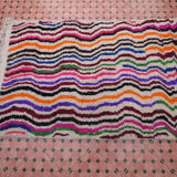 moroccan hand-woven azilal carpet berber 212 x 136 cm