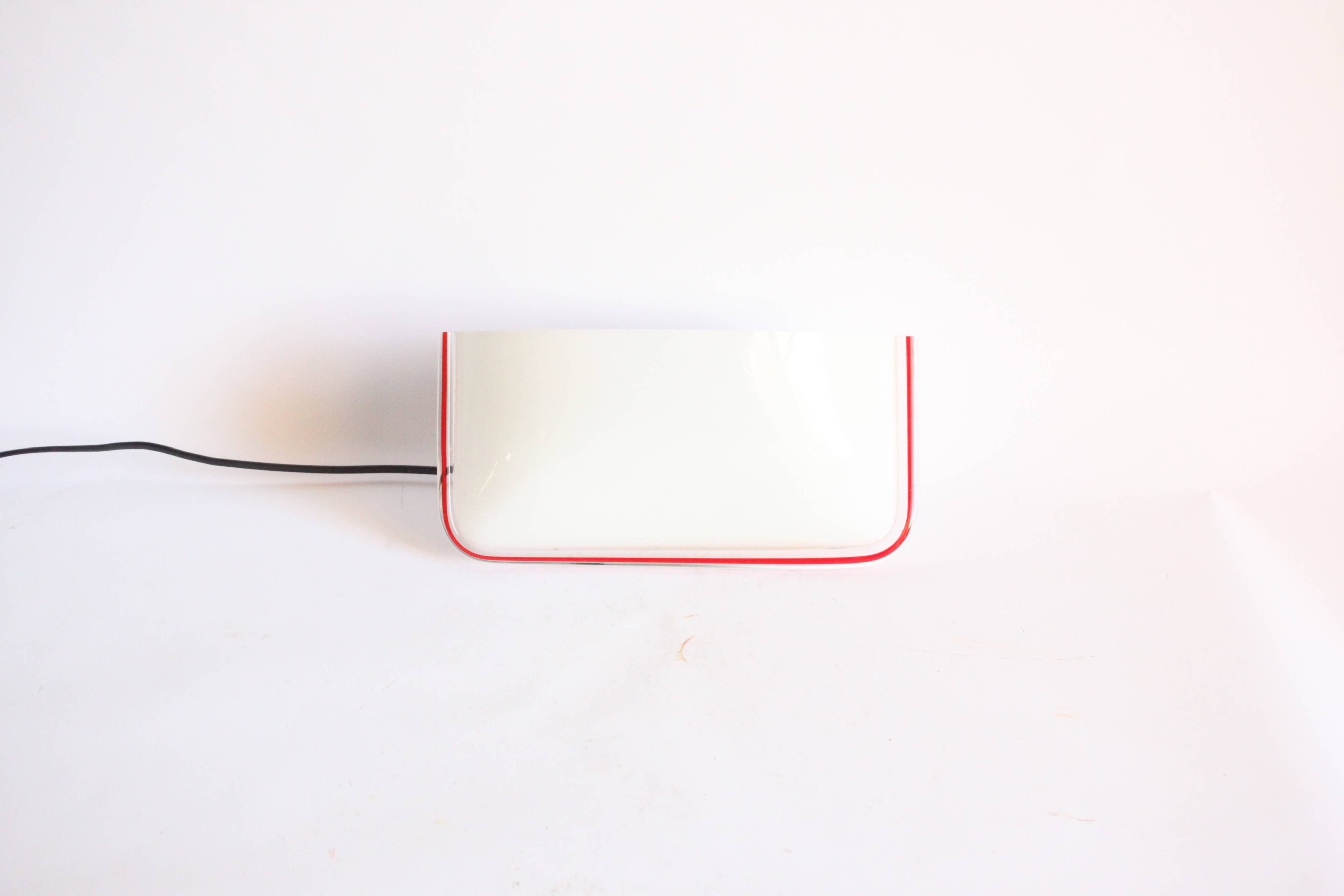 Murano Glass Wall Lamp Renato Toso, Leucos, Italy