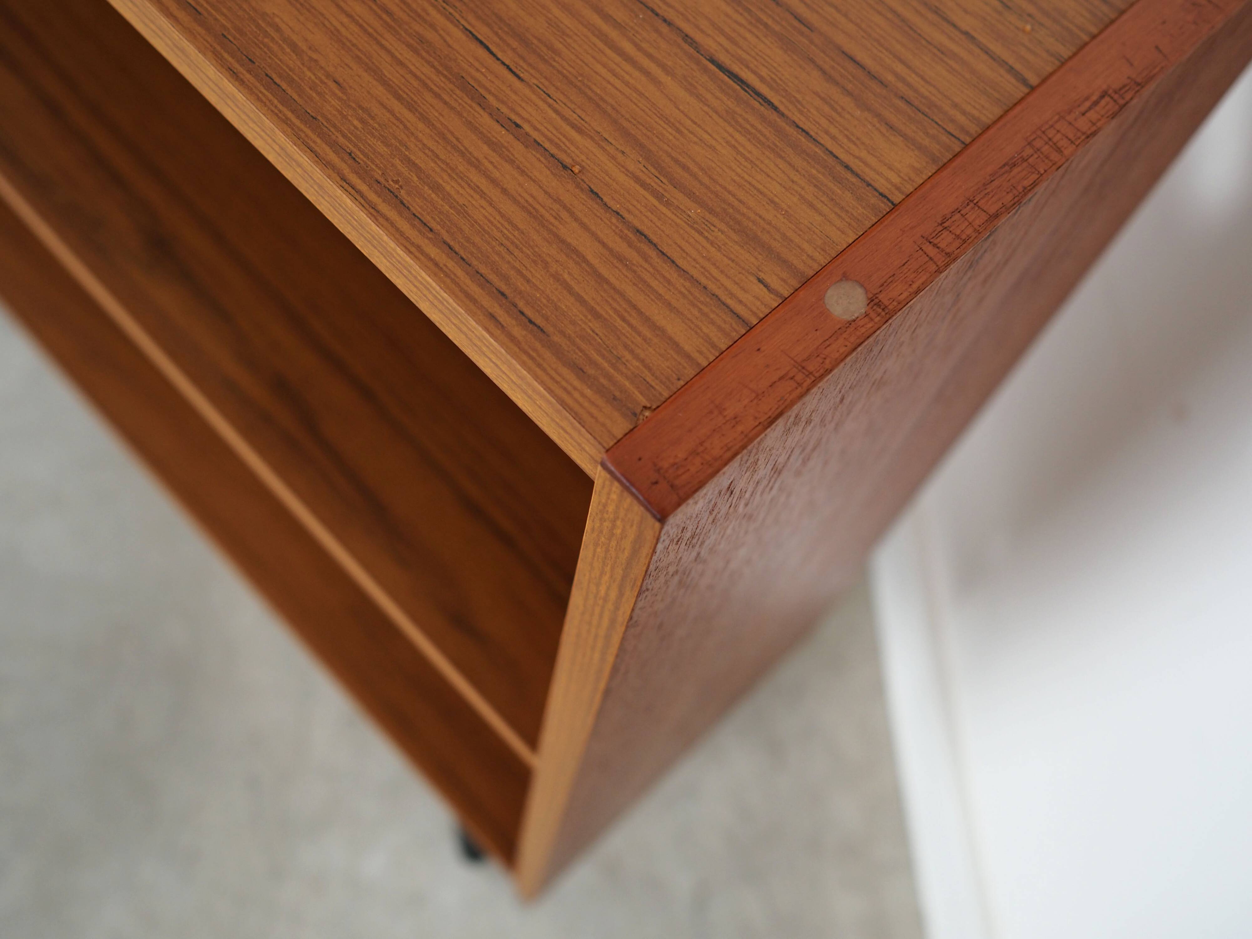 Teak bookcase, Danish design, 1970s, production: Denmark