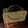 Vintage brass magazine rack – Draped decor – Magazine holder