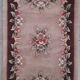Tapis Chinois 91 x 61 cm  Fait Main Vintage (1986) -