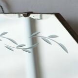 Patterned Beveled Mirror - Rectangular - 3.7