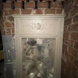 Haussmannian fireplace mirror trumeau