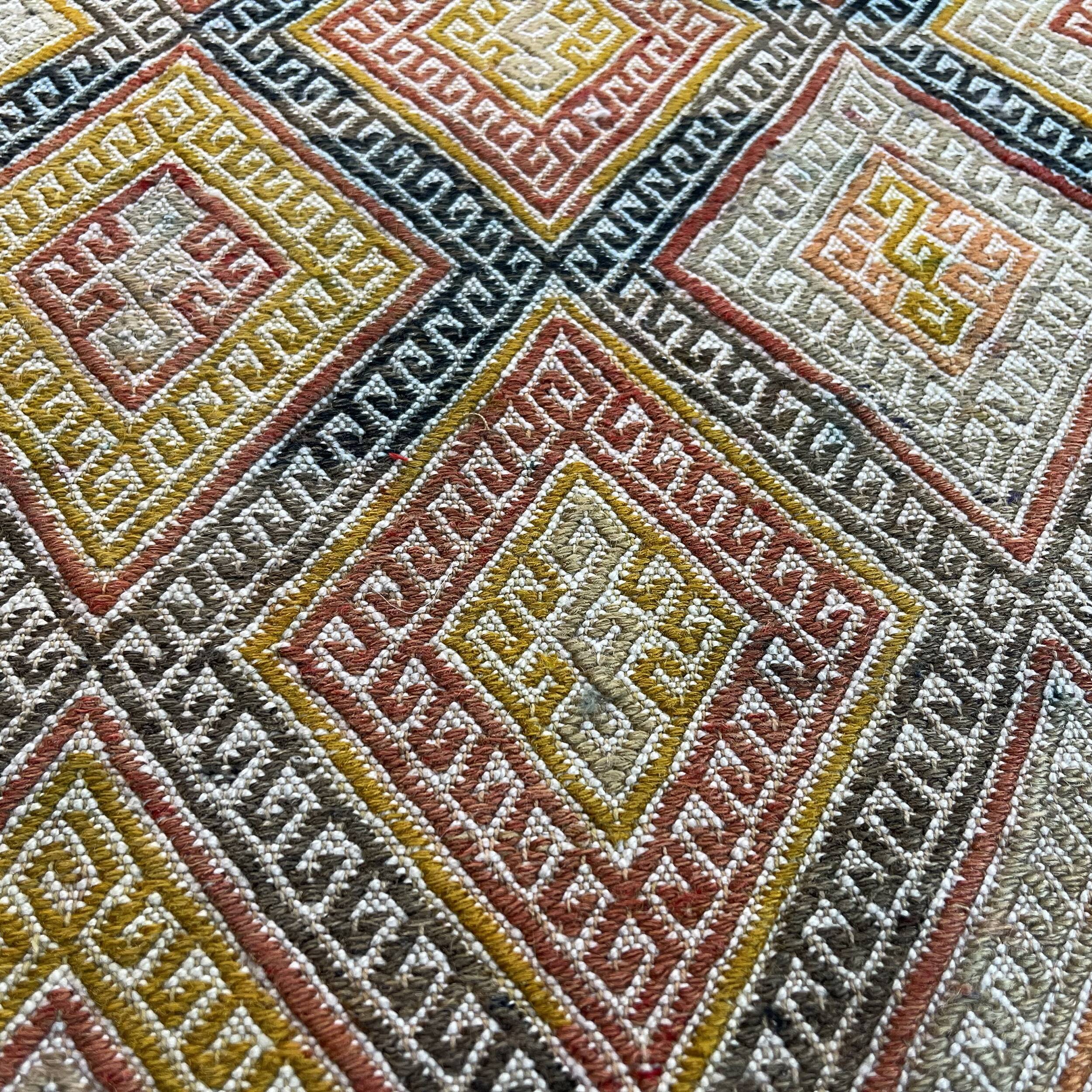 Vintage turkish kilim rug 99 x 45 cm