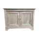 Low buffet in solid oak Louis Philippe aero gummed 19th