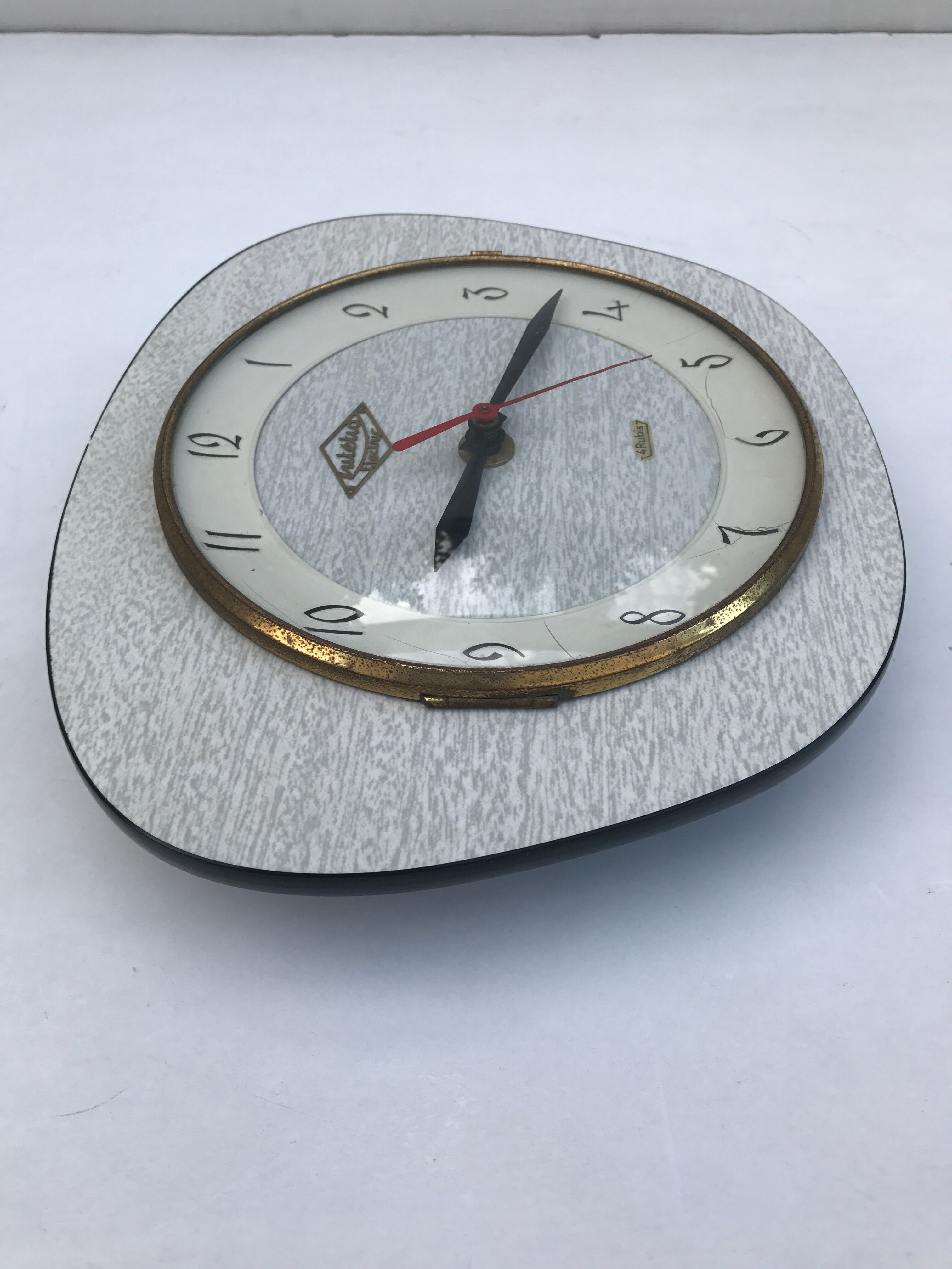 Pendulum former Lutetia electric in the 1950s formica vintage