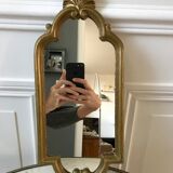 Mirror in gilded wood 40s-50s